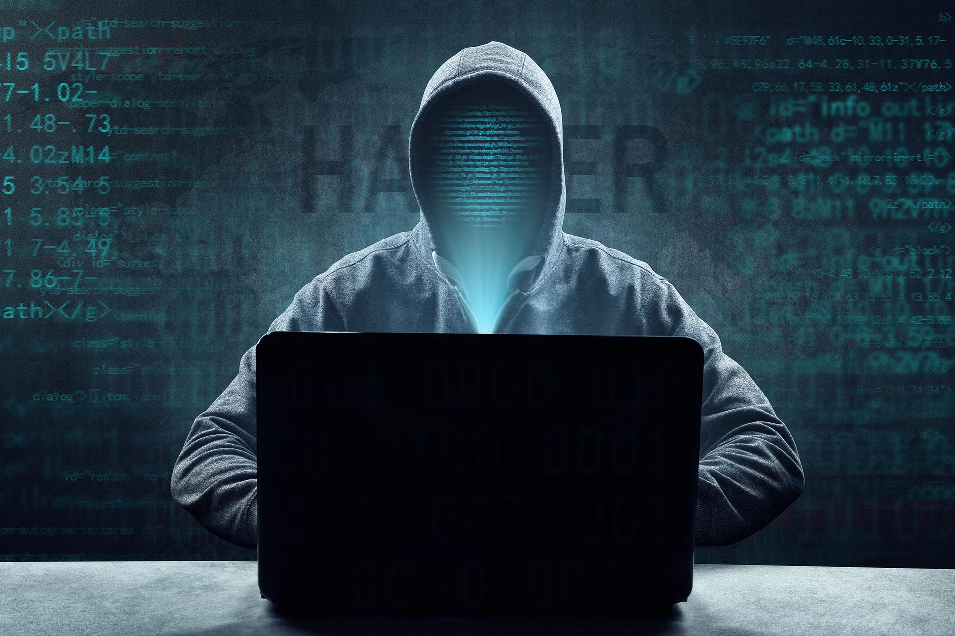 hacker-prints-code-laptop-keyboard-break-into-cyberspace